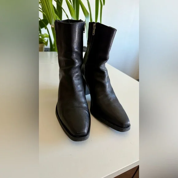 All Saints Cohen Booties size 9 Leather - Picture 4 of 8